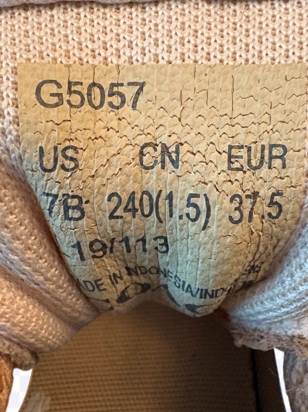 Coach Signature “C” Tan Suede and Canvas Sneakers Size 7 - Picture 9 of 10